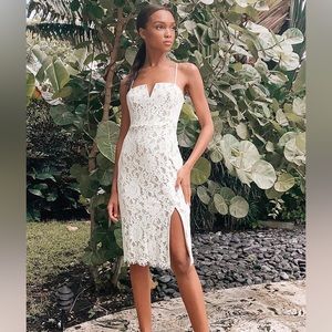 White Lace Lulu’s Dress